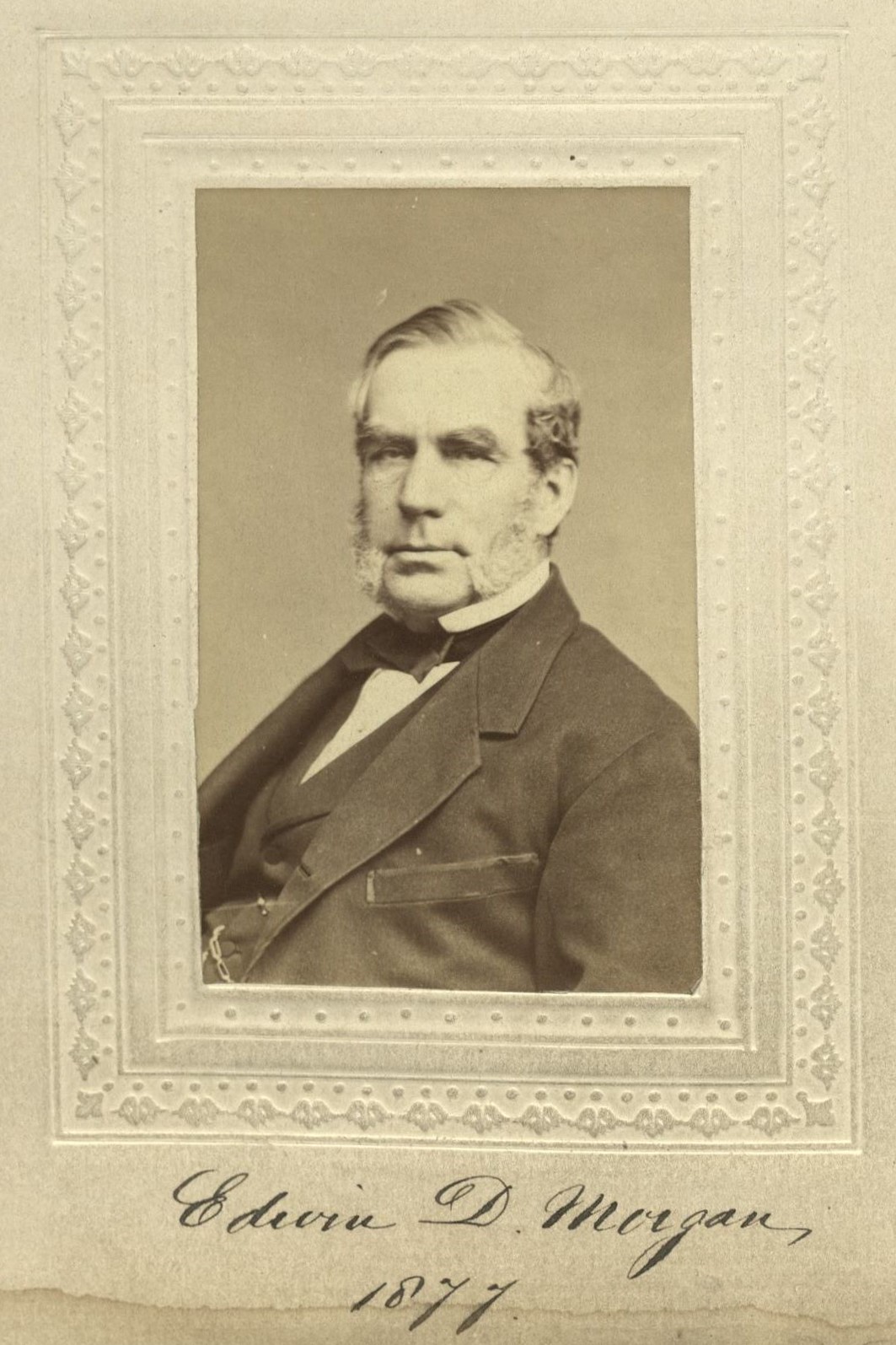 Member portrait of Edwin D. Morgan